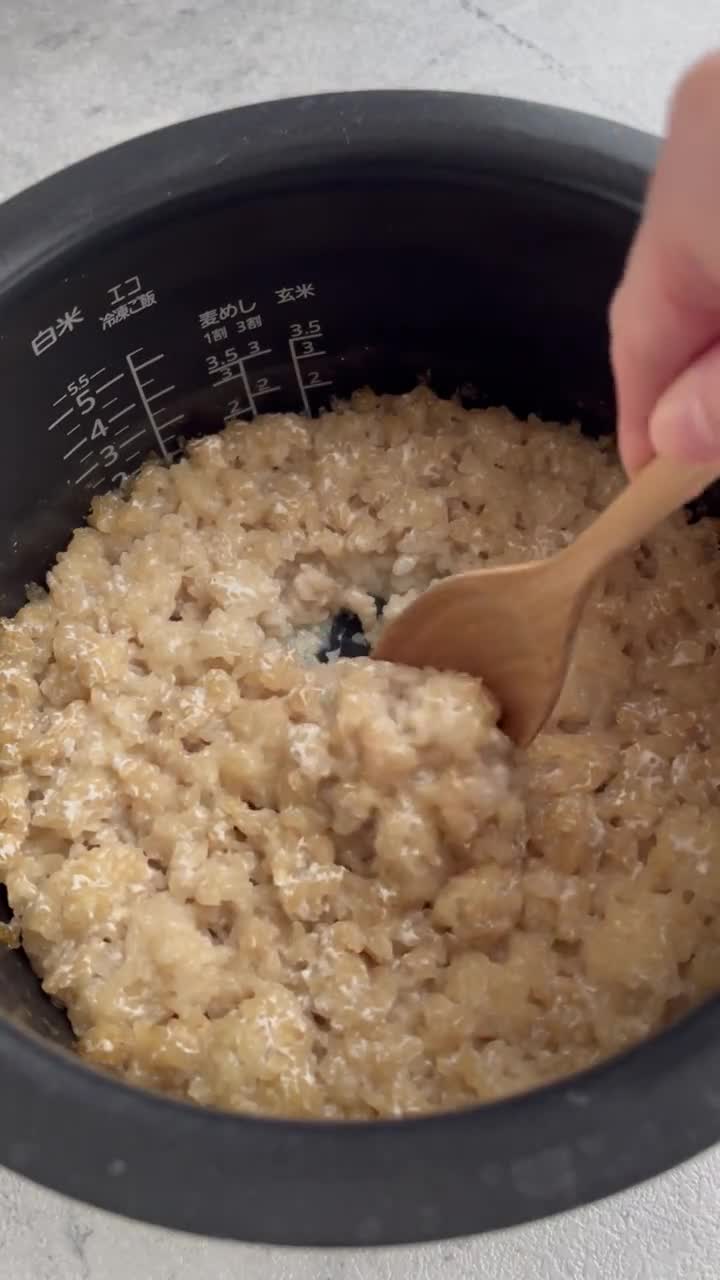 炊飯器の保温機能で作る生米麴甘酒の作り方作り方11写真