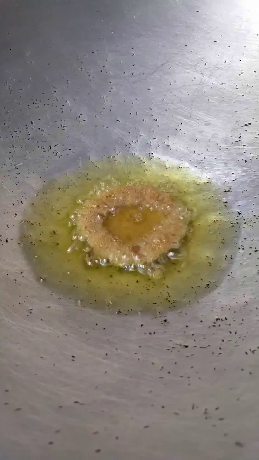 Gambar langkah 6 resipi Cucur jawa.