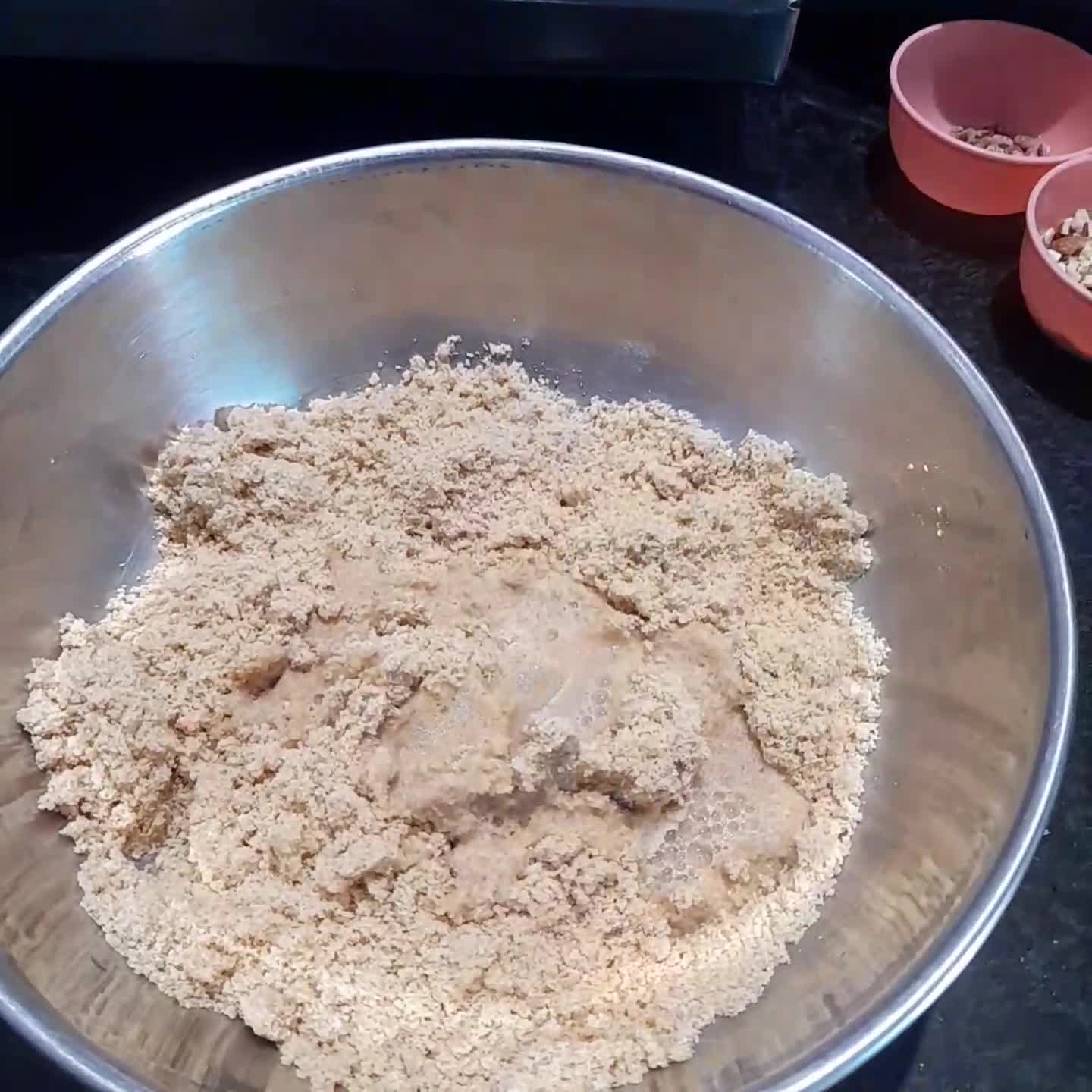 चूरमा ड्राई फ्रूट्स लड्डू रेसिपी चरण 1 फोटो