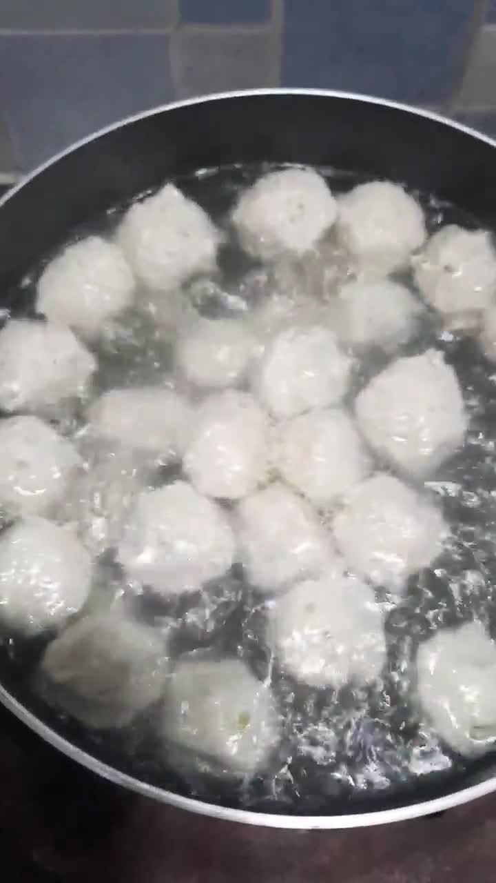 Foto langkah ke 5 dari resep Pentol/Bakso Jamur.