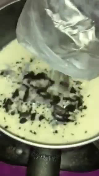 Foto langkah ke 3 dari resep Puding Oreo Milo.
