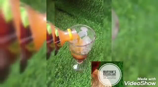 A picture of step 1 of Orange sunrise.