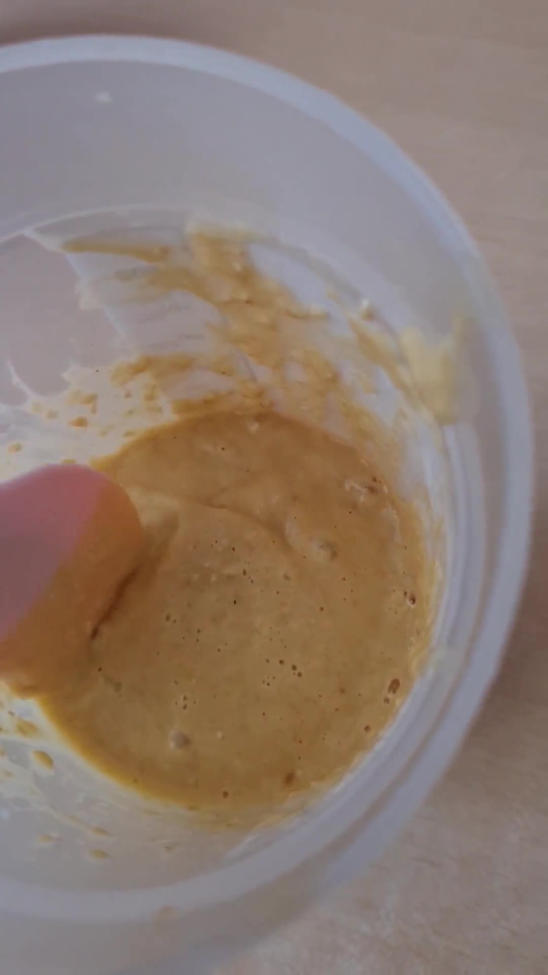 Foto del paso 3 de la receta: Hotcakes de mango y avena 🥞 🥭🥣 sin azúcar agregado, sin edulcorante, sin harina 🤤 sin balanza