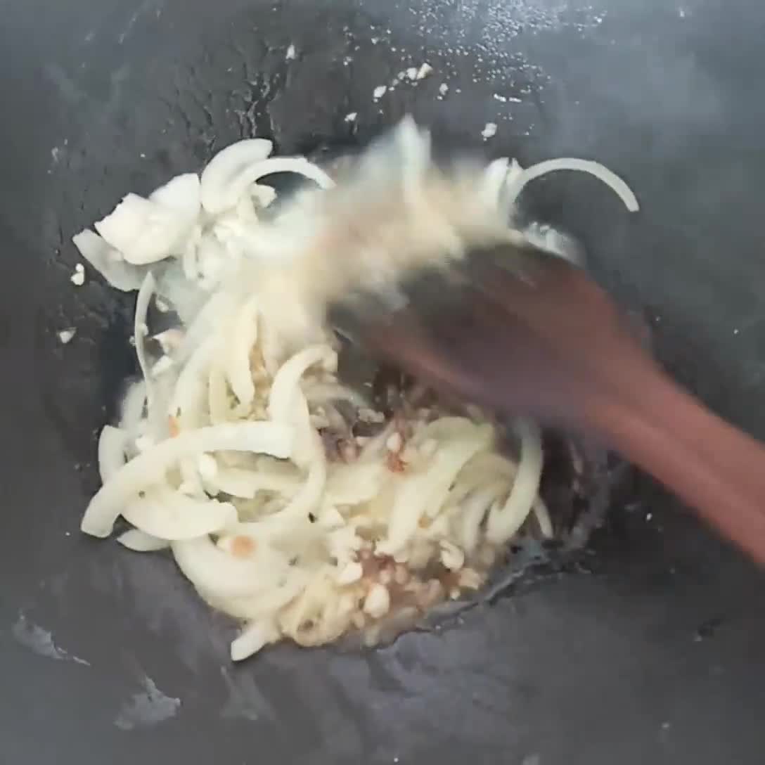 Foto langkah ke 2 dari resep Pokcoy Cah Telur.