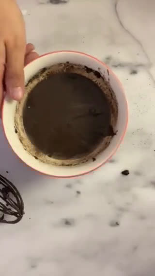 A picture of step 2 of 2-Ingredient Oreo Mug Cake Without an Oven 🤯.