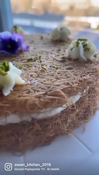 صورة لخطوة 1 من وصفة عثملية بالقشطة