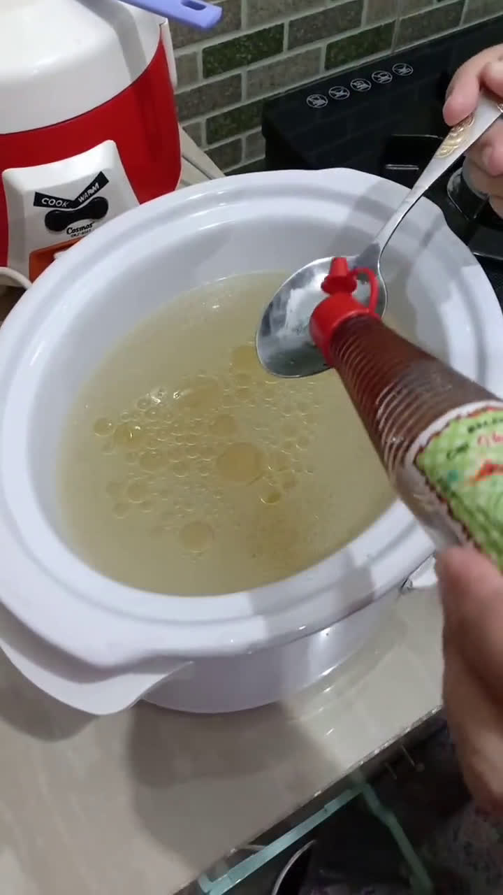 Foto langkah ke 3 dari resep Bubur Ayam Chinese (Slow cooker).