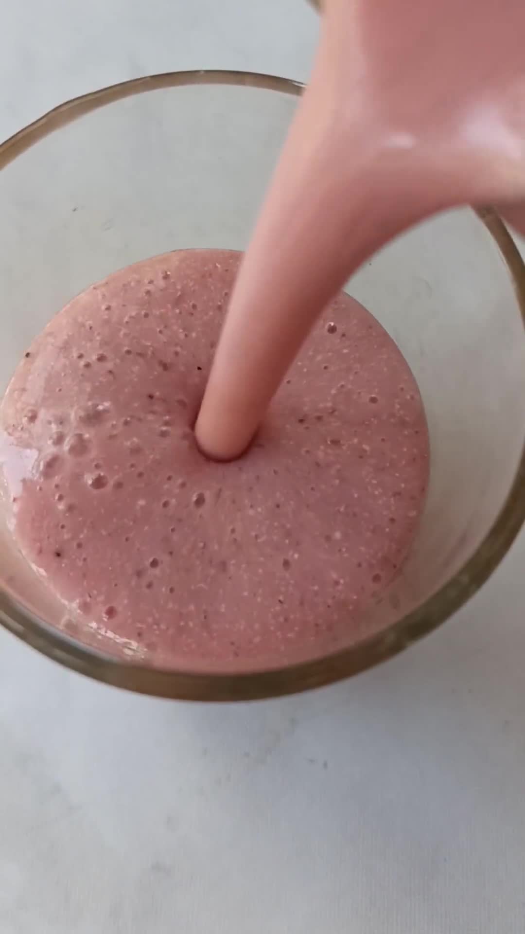Foto del paso 4 de la receta: Smoothie rosa