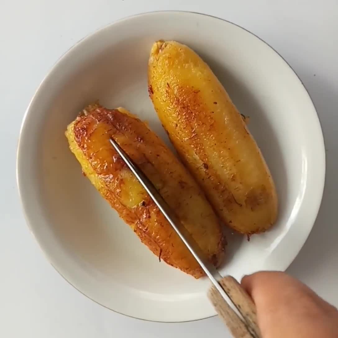 Foto langkah ke 1 dari resep Pisang Susu Cokelat Kacang.