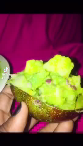 A picture of step 2 of AVOCADO 🥑 POTATO 🥔 SALAD.