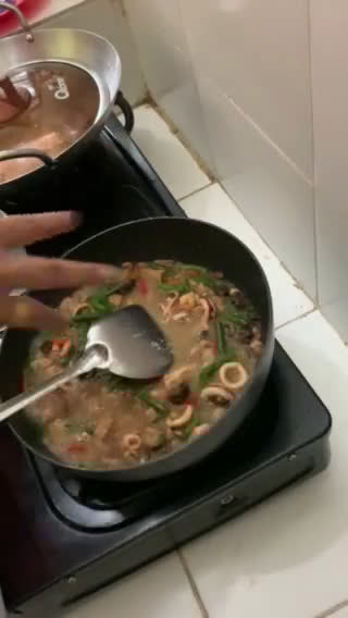 Foto langkah ke 6 dari resep Seafood Tauco rumahan.