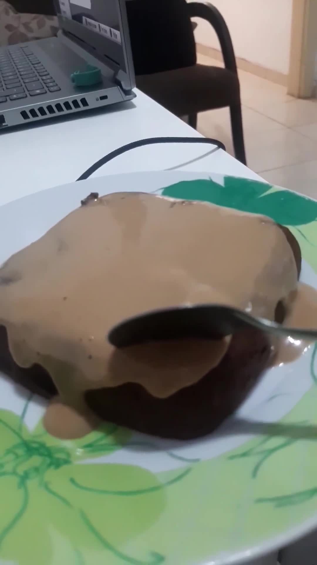 Foto do passo 3 de Bolinho saudável com cobertura proteica