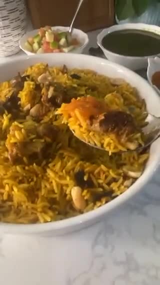 صورة لخطوة 9 من وصفة كبسة ارز باللحم