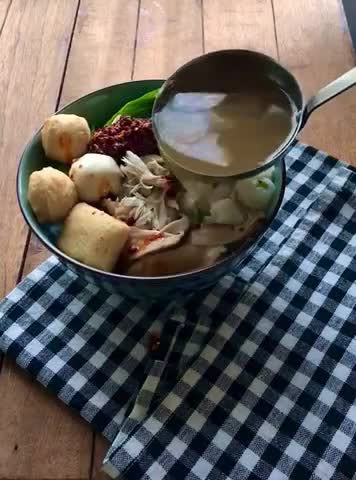 Gambar langkah 5 resipi 🍜 HOR FUN SOUP.