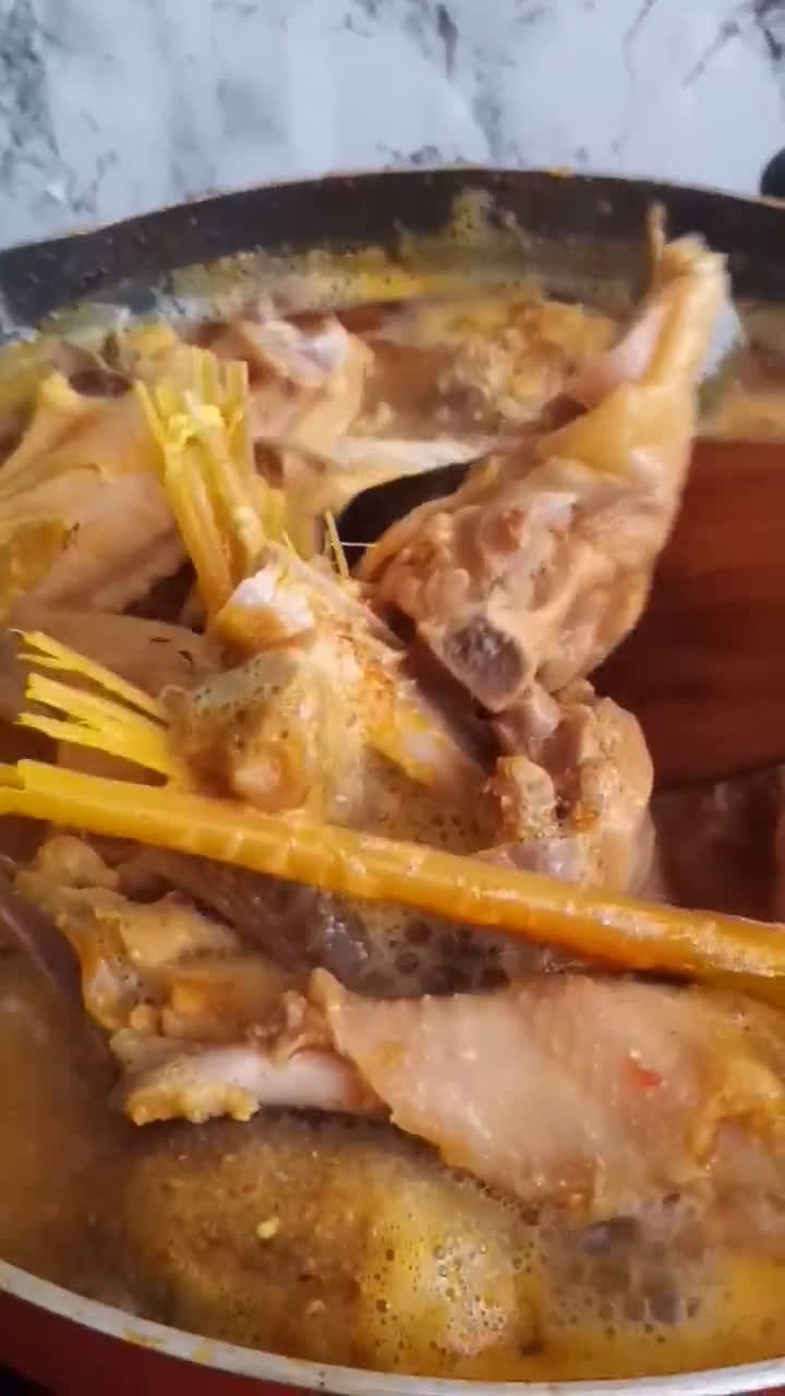 Foto langkah ke 2 dari resep Ayam Kampung Bumbu Rujak.