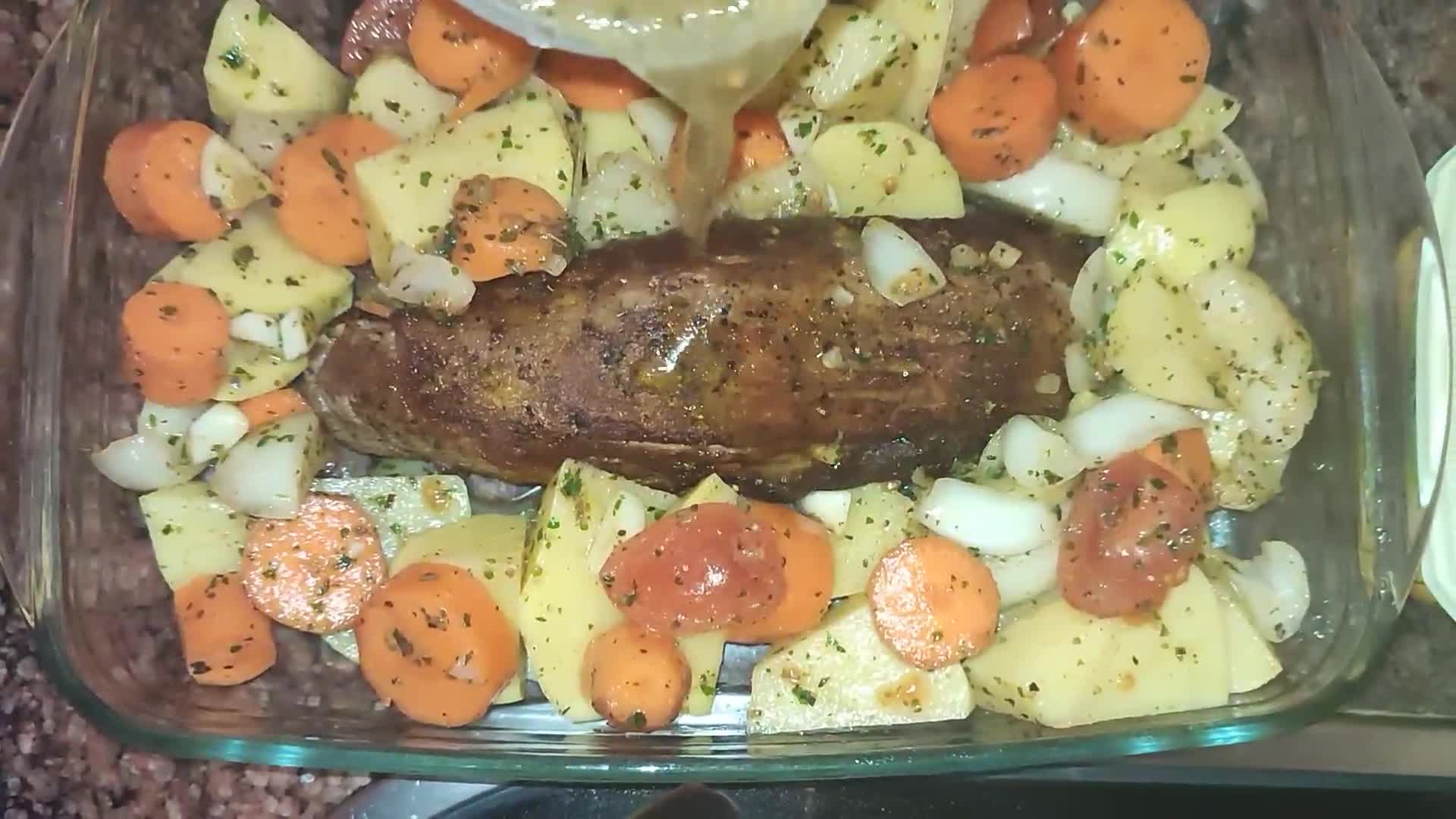 Foto del paso 6 de la receta: Mi solomillo al horno con patatas
