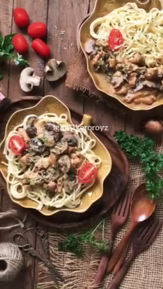 Gambar langkah 7 resipi 🍄🍗 CHICKEN STROGANOFF.