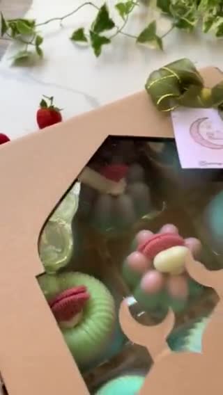 Foto langkah ke 9 dari resep Pudding unicorn (hampers hari raya).
