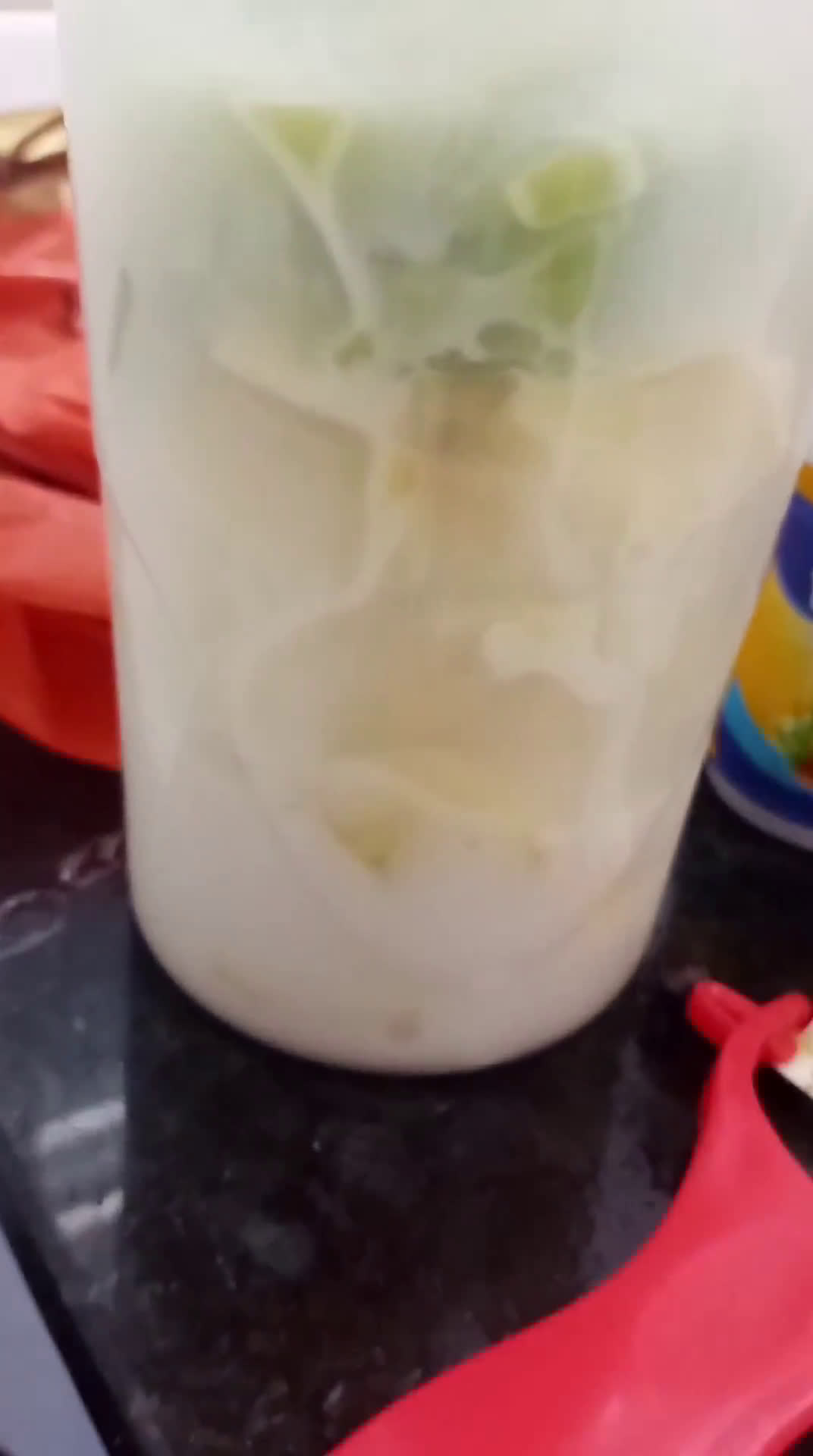 Foto del paso 1 de la receta: Batido de uvas, kiwi y manzana