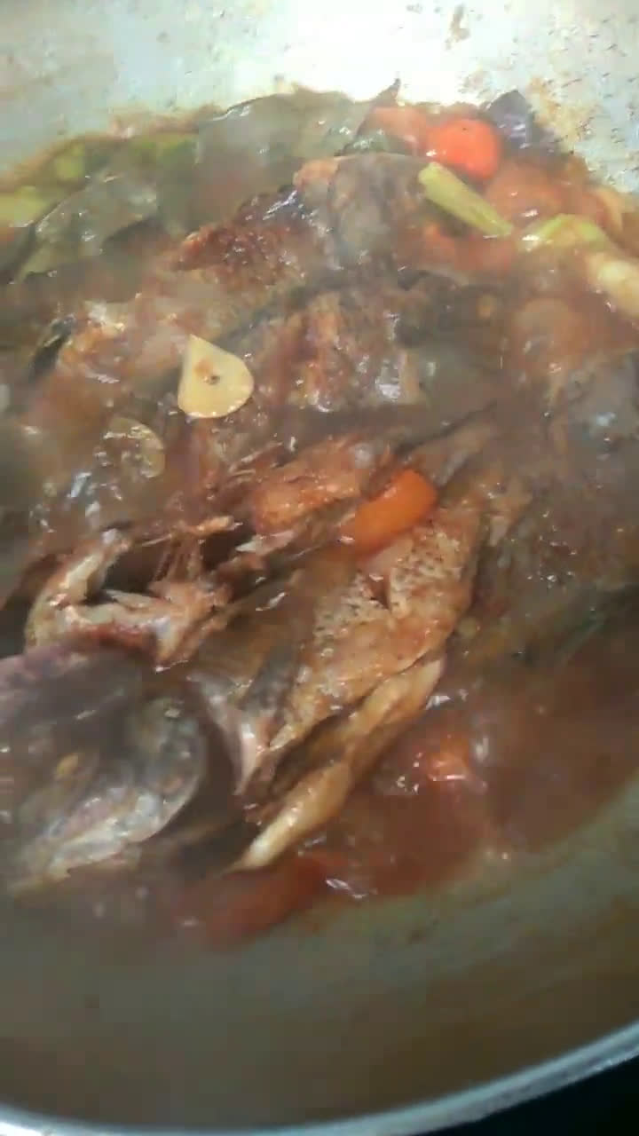 Foto langkah ke 4 dari resep Pindang ikan mujaer.