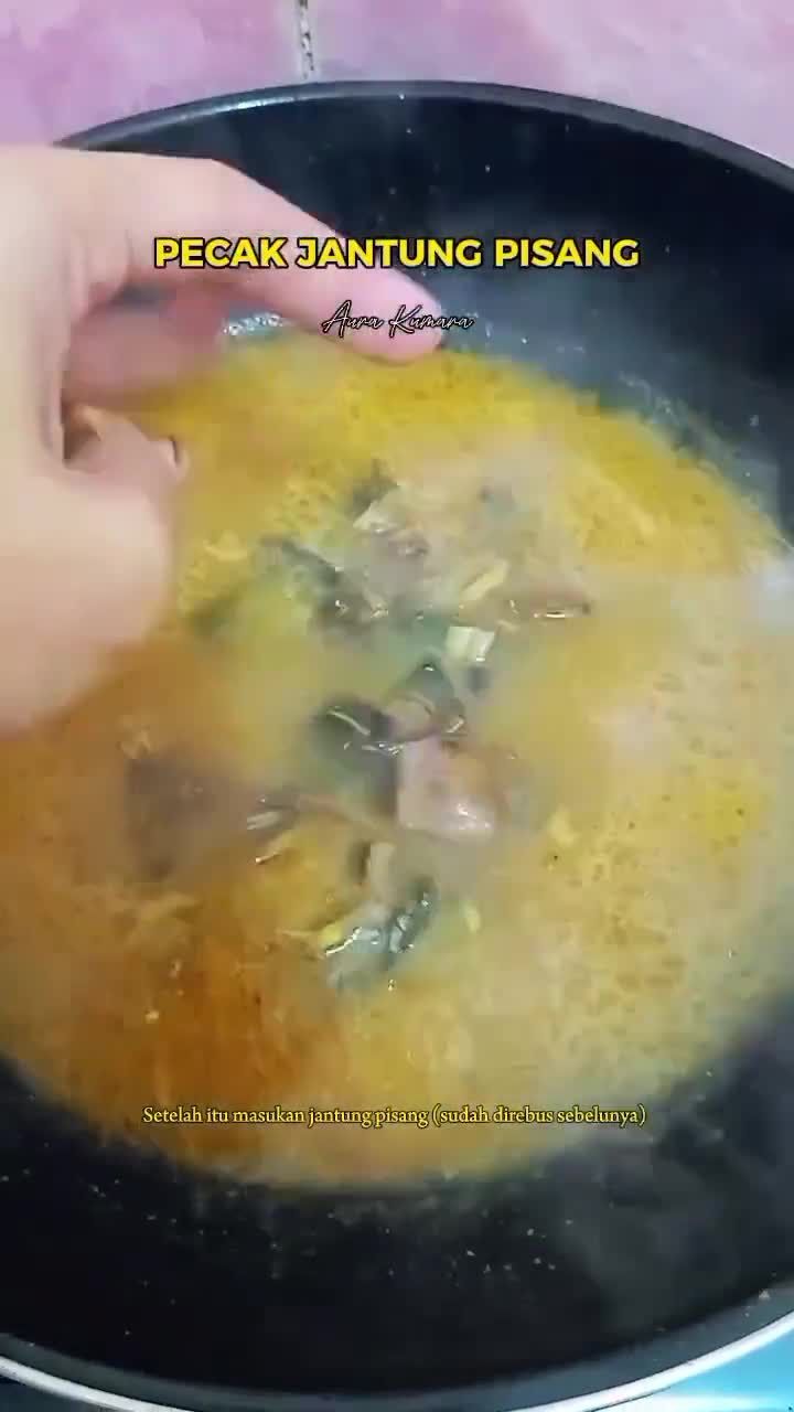 Foto langkah ke 1 dari resep Pecak jantung pisang.