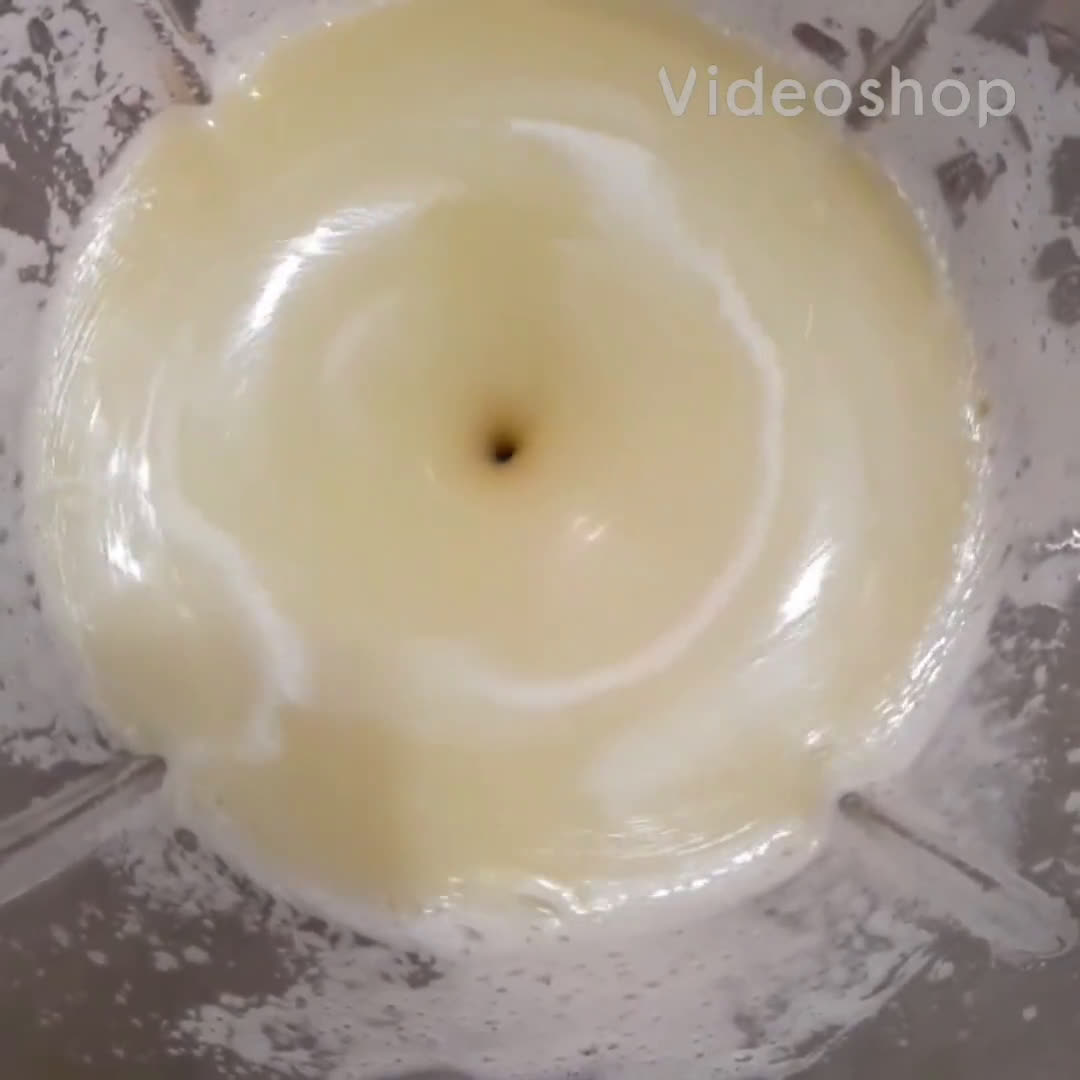 Foto langkah ke 6 dari resep BANANA SPONGE CAKE~ BOLU PISANG (Bikinnya pakai blender).