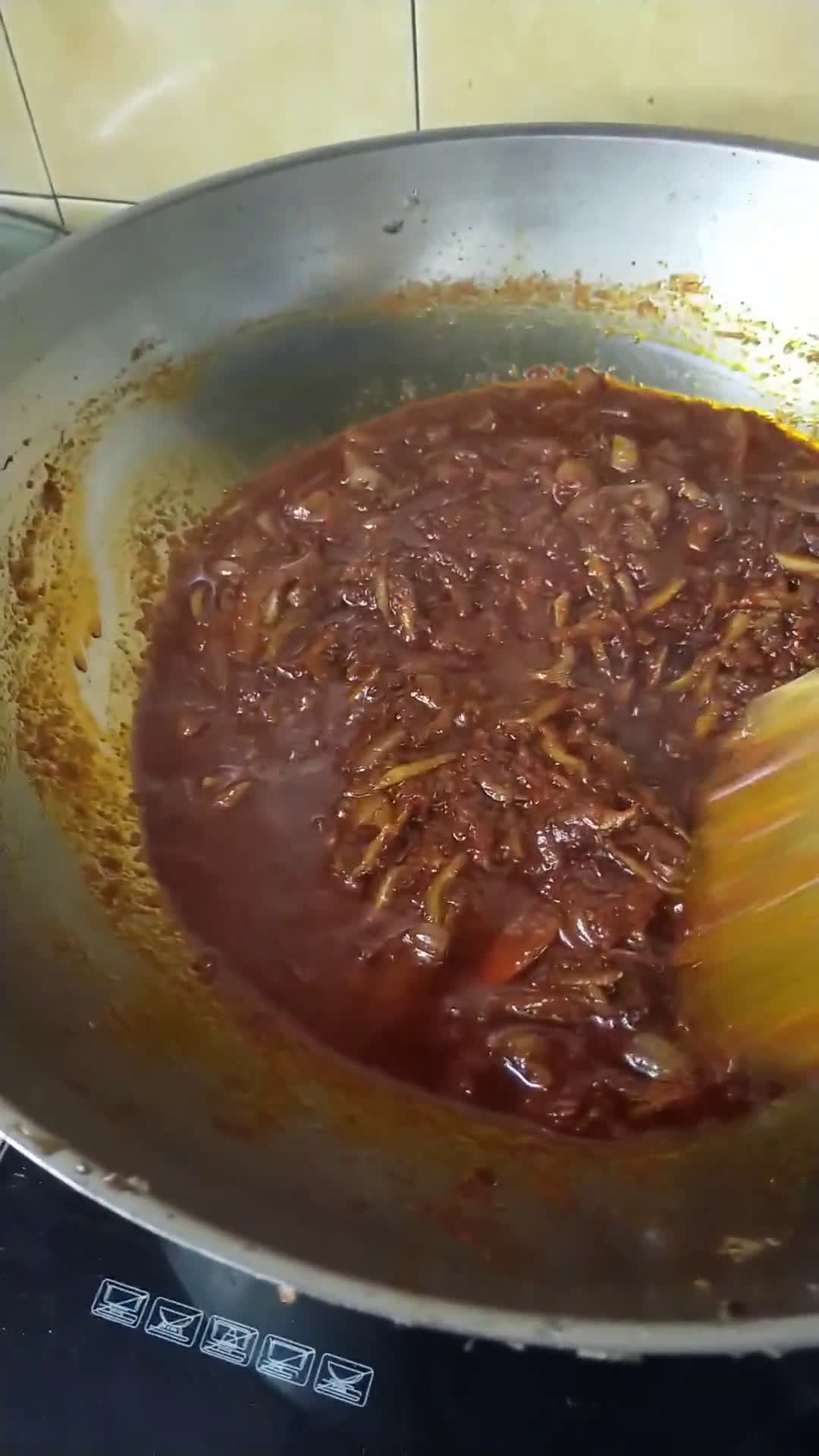 Gambar langkah 2 resipi Sambal bilis mudah.