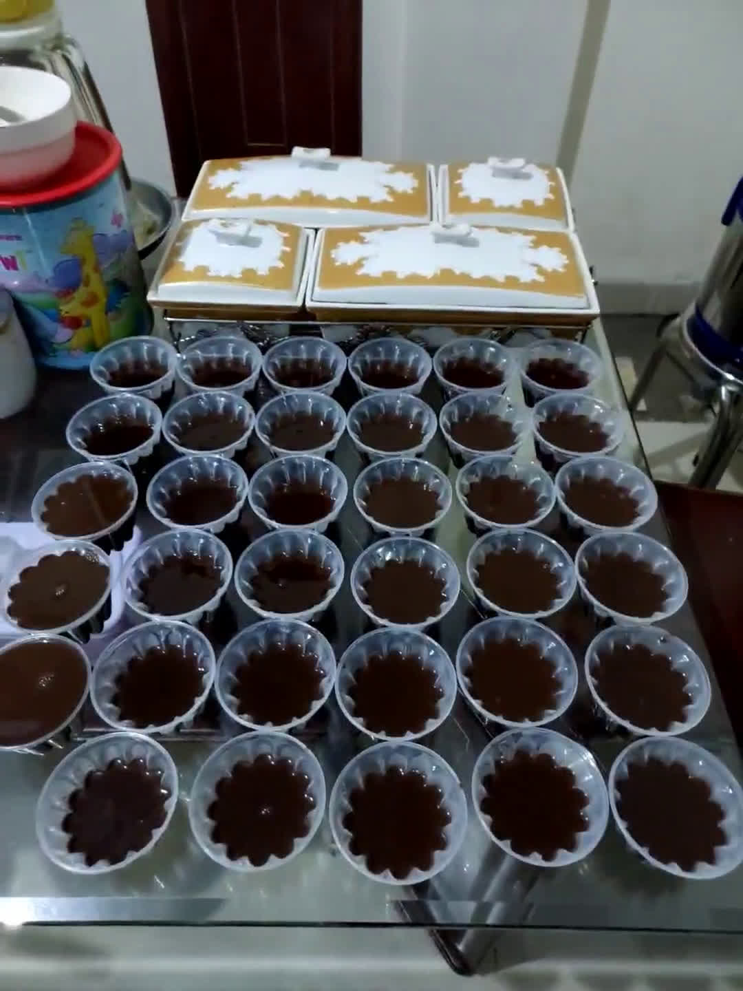 Foto langkah ke 6 dari resep Puding Milo.