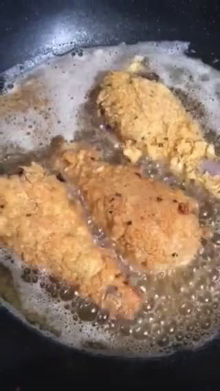 Gambar langkah 4 resipi Ayam Crispy Ala Thai.
