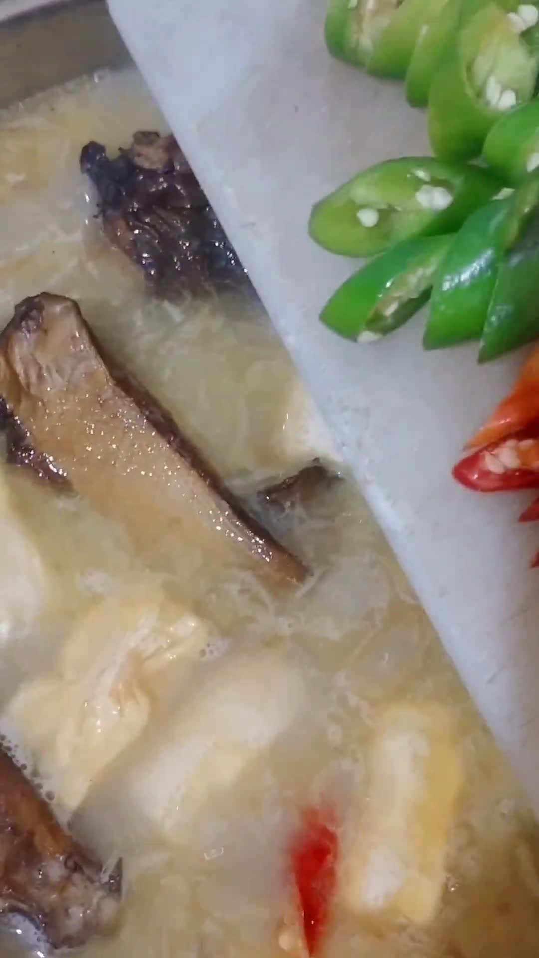 Foto langkah ke 5 dari resep Kotokan Iwak Pe Asap.