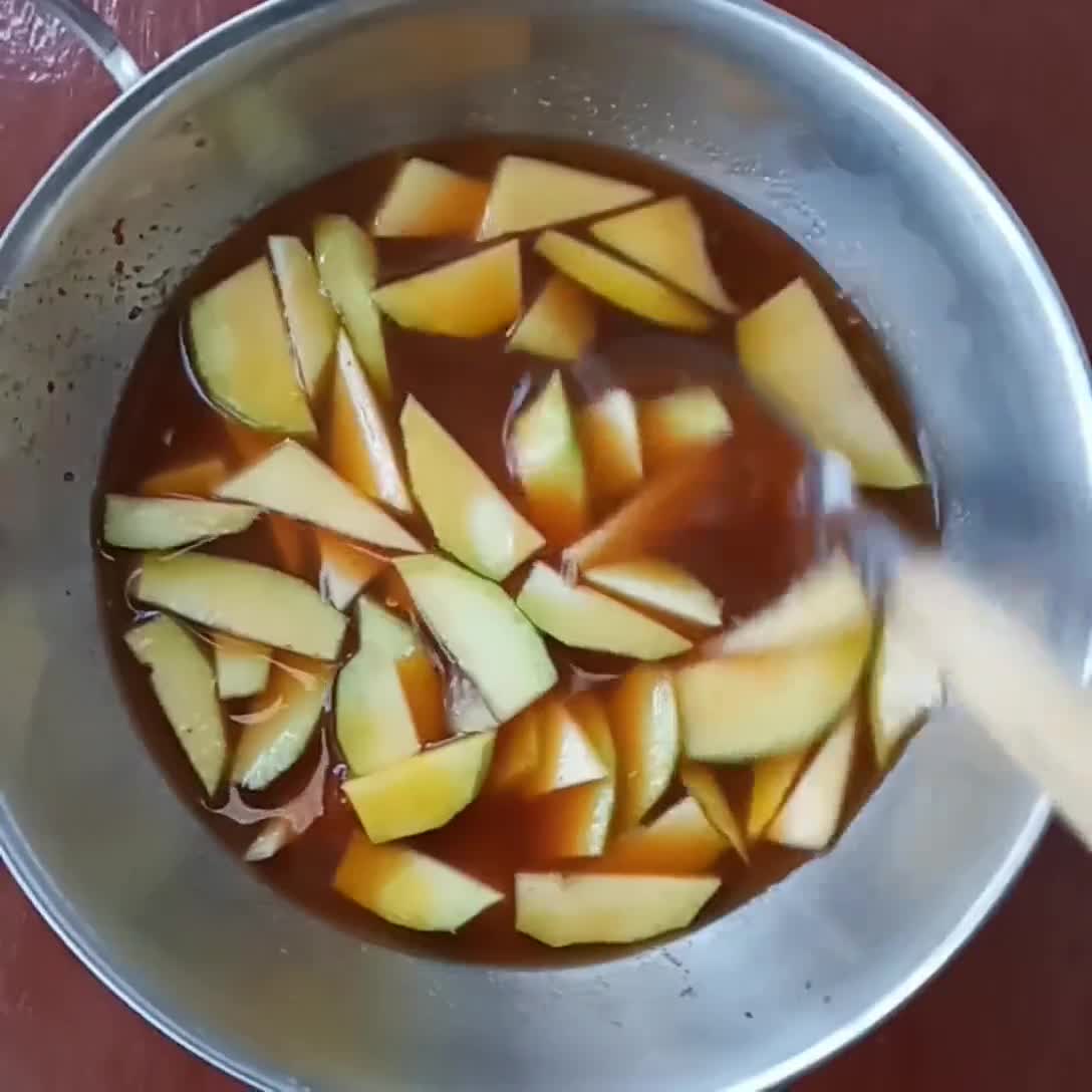 Foto langkah ke 3 dari resep Asinan Mangga.