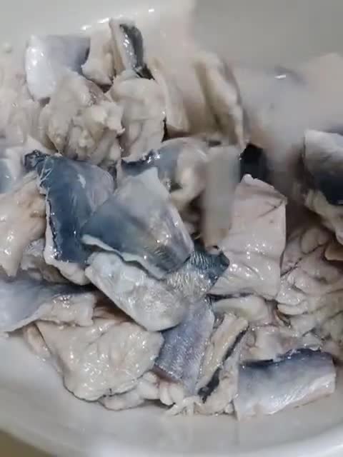 Gambar langkah 2 resipi Kinilau Basung (Sabah).