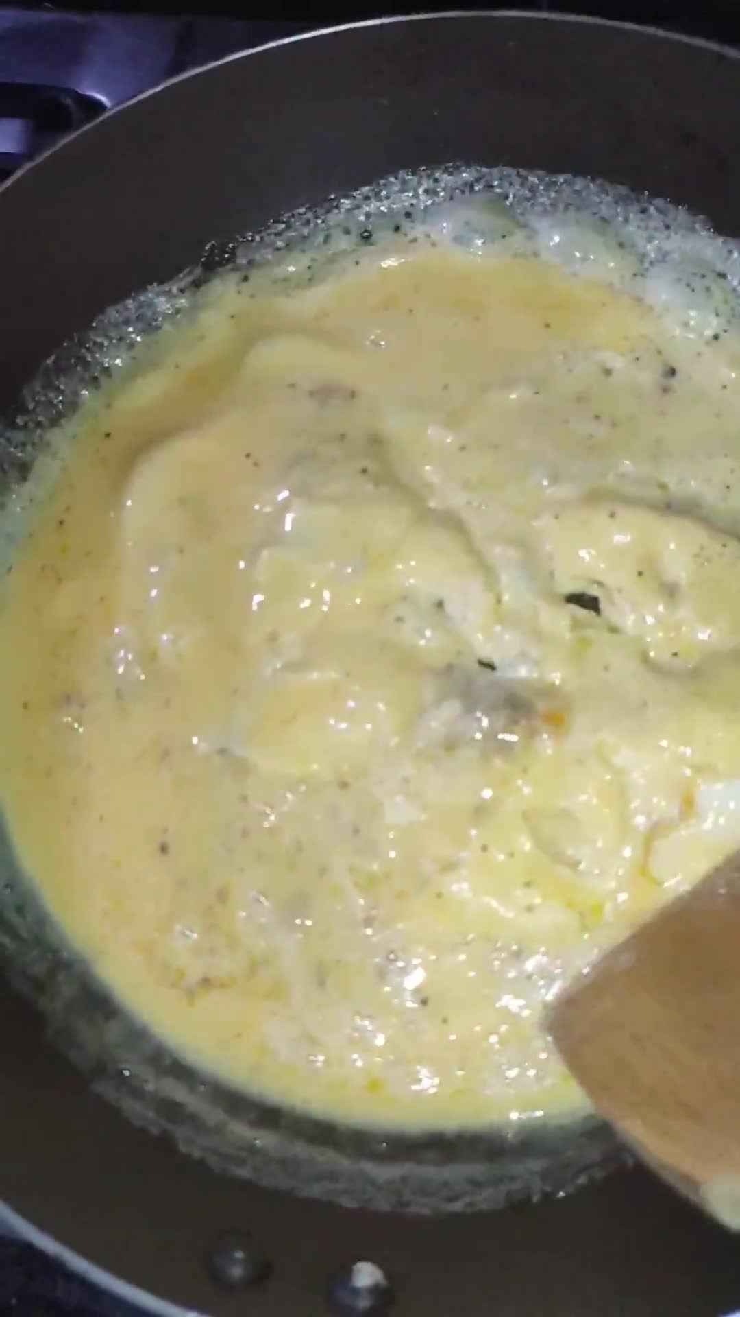 A picture of step 7 of Scrambled Egg.