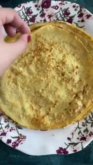 Foto del paso 4 de la receta: Crepas dulces keto de harina de coco