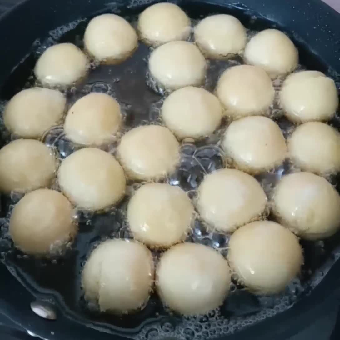 Foto langkah ke 3 dari resep Chapssal (Donat Ketan Korea).