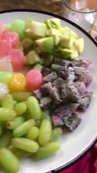 Gambar langkah 2 resipi Mixed Fruit Cocktails.