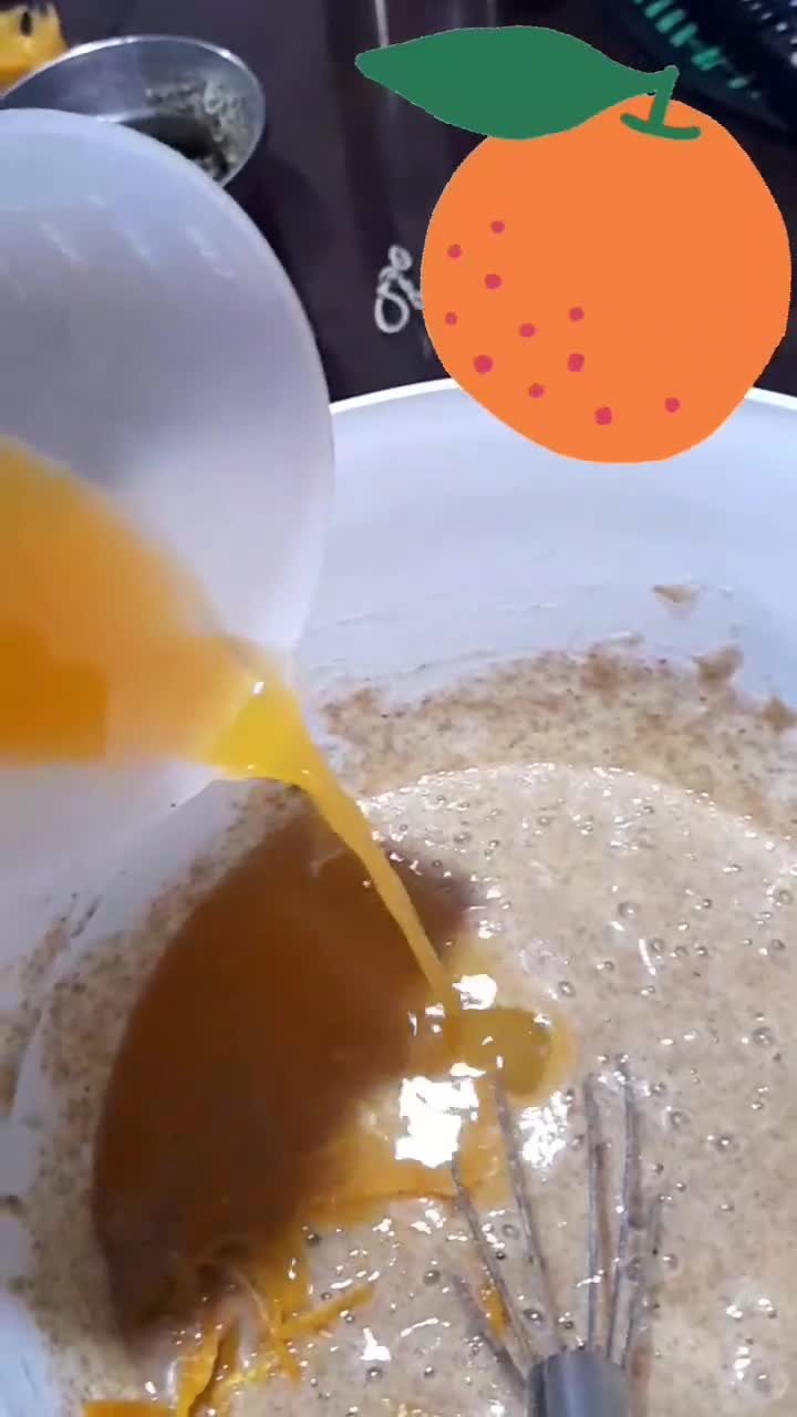 Foto del paso 3 de la receta: Budín integral de Naranja 🍊