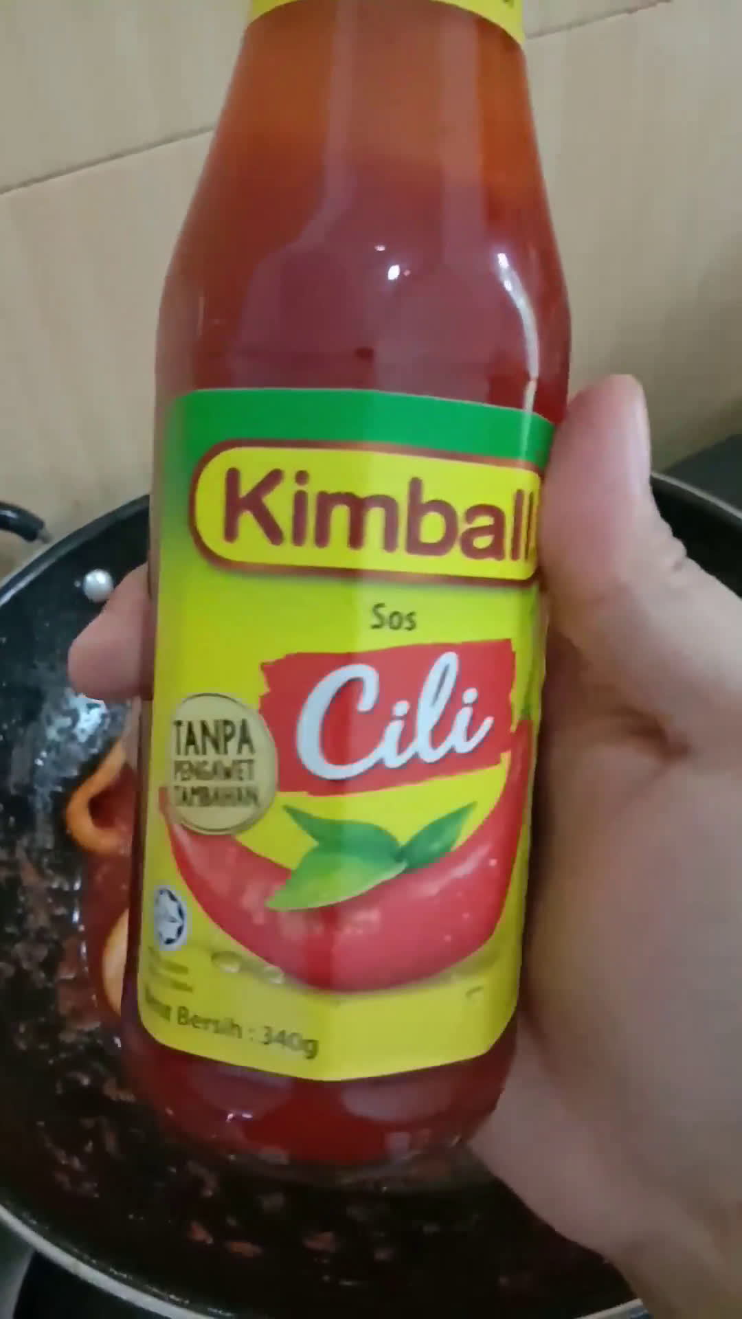 Gambar langkah 3 resipi Sambal Sotong.
