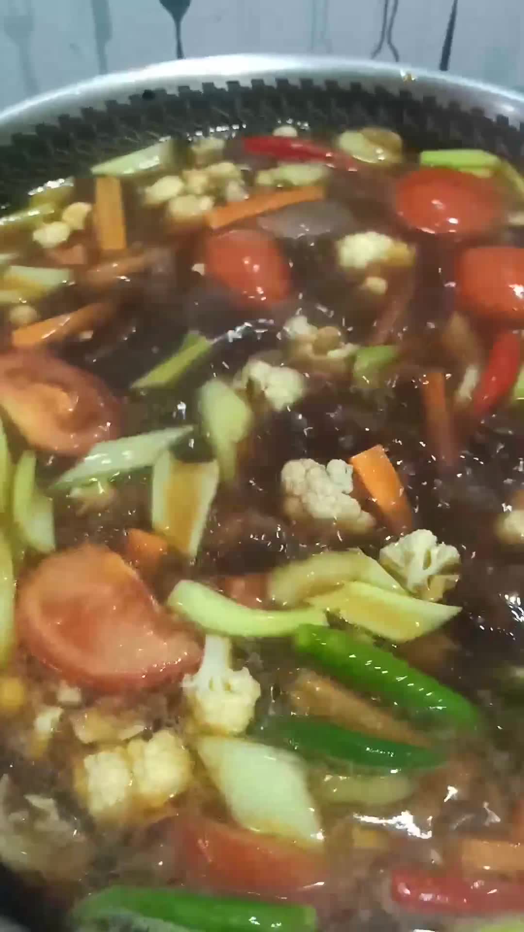 Gambar langkah 6 resipi Mi Hailam / Mee Hailam.
