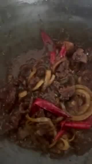 Gambar langkah 4 resipi Daging Masak Kicap.