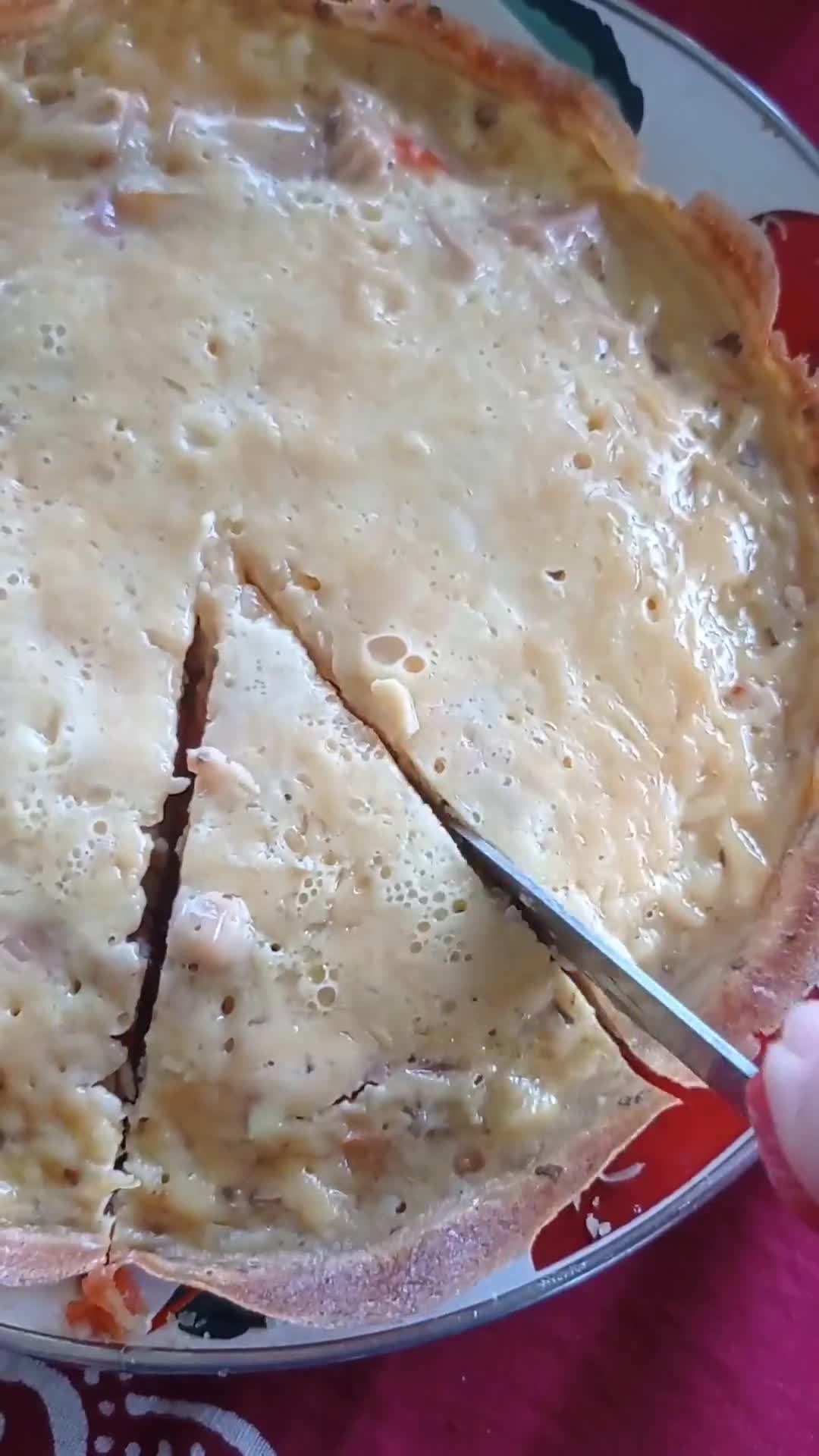 Foto langkah ke 3 dari resep Dadar sosis keju.