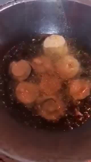 Foto langkah ke 4 dari resep Terong Goreng Isi Ayam.
