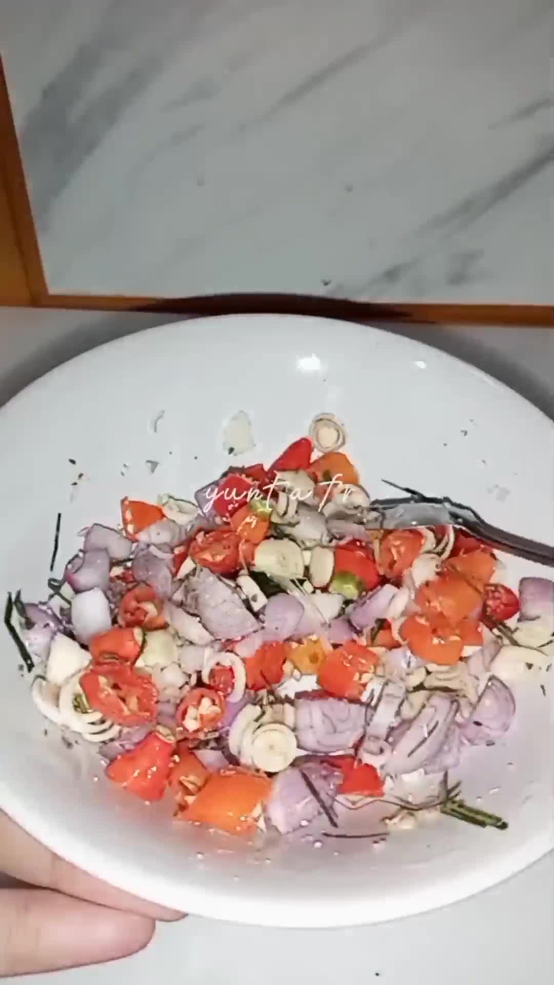 Foto langkah ke 3 dari resep Sambal Matah.